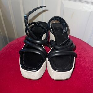 Michael Kors | Black Platform Wedges 6.5